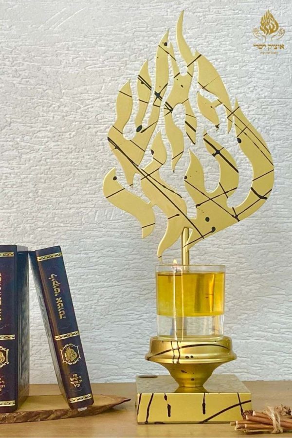 נר התמיד- זהב שחור