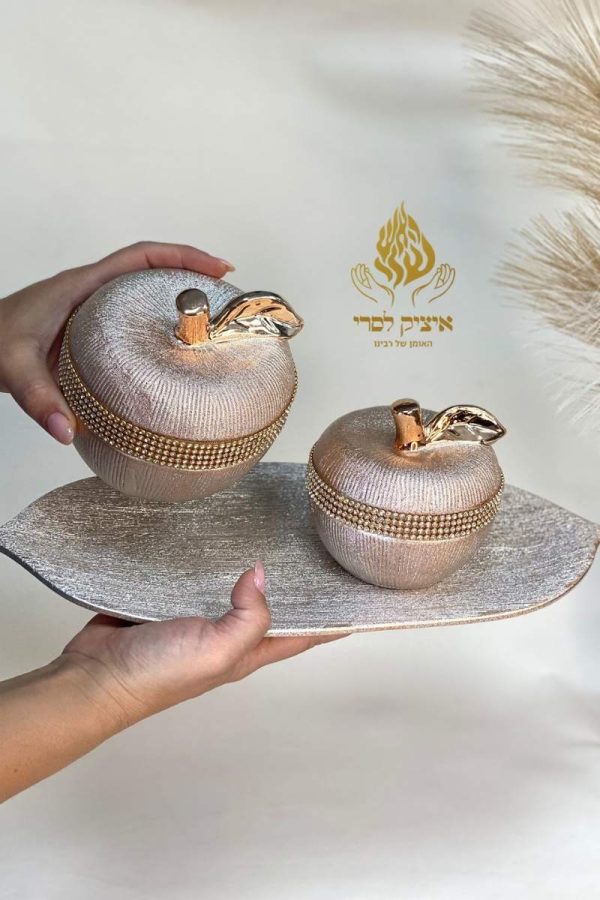 סט תפוחים דקורטיבי